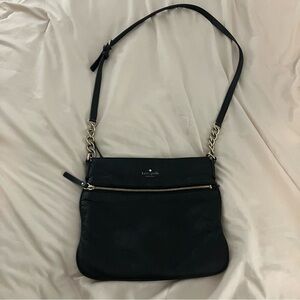 black Kate Spade New York Cobble Hill Ellen pebbled leather crossbody bag
